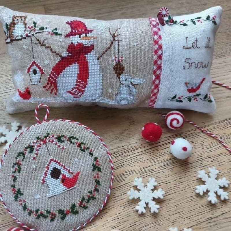 Modèle de Point Compté - Let It Snow