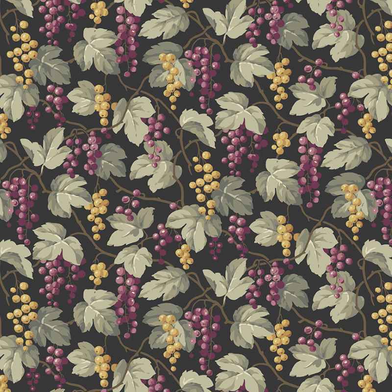 Tissu Patchwork English Garden "Currant Licorice"