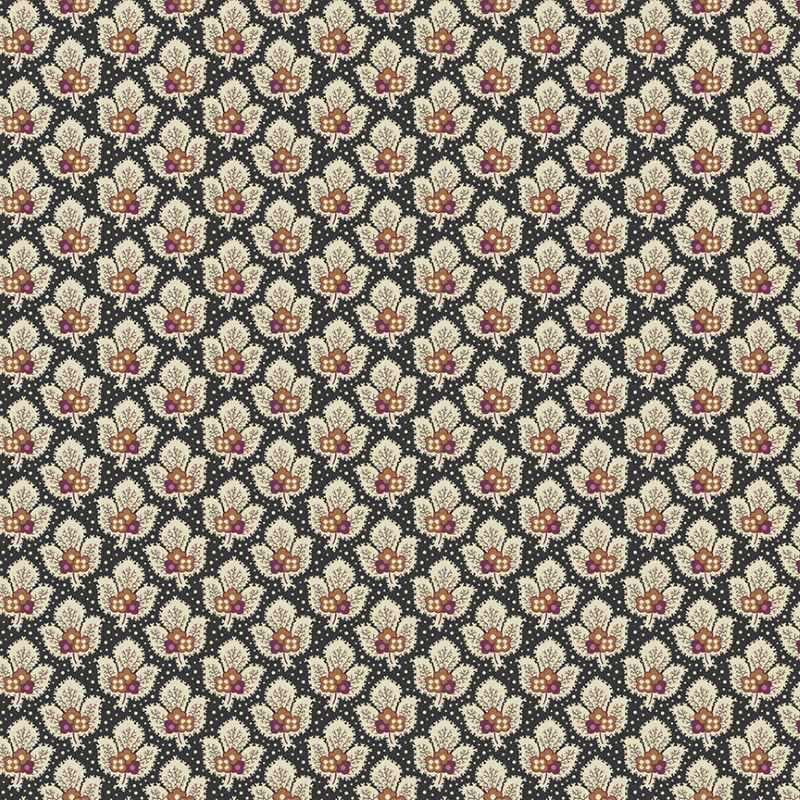 Tissu Patchwork English Garden "Camarillon Black", Coupon