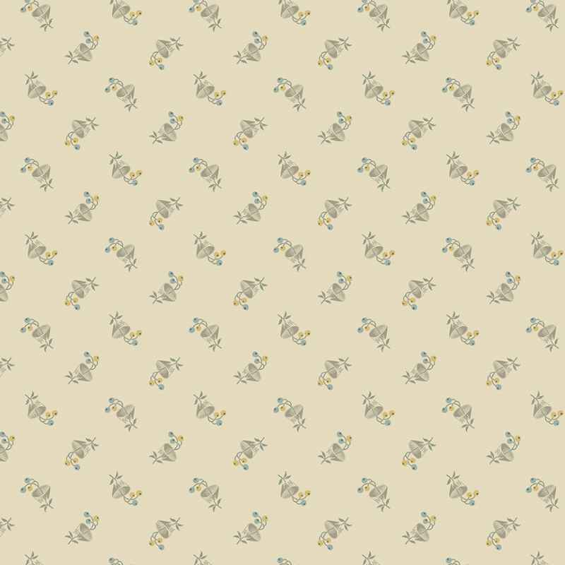 Tissu Patchwork English Garden "Bach Button Biscuit", Coupon