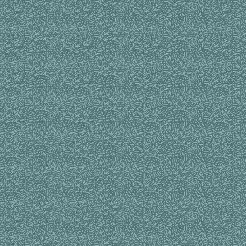 Tissu Patchwork Thicket & Bramble "Petals Teal"