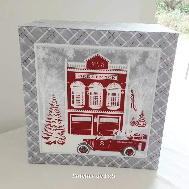 Tuto Cartonnage - Calendrier de l'Avent
