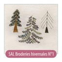 Kit Broderie Hivernales - N°1 (SAL)