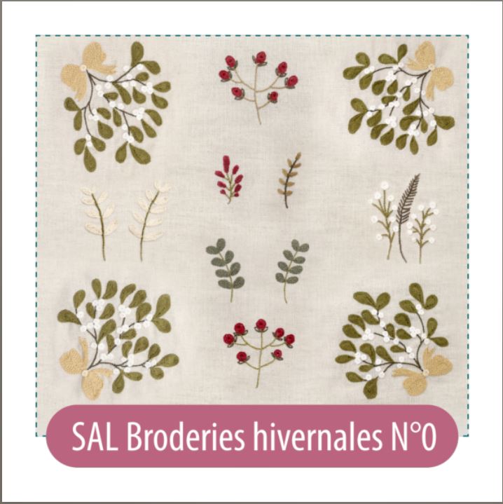 Kit Broderie Hivernales - Angles (SAL)