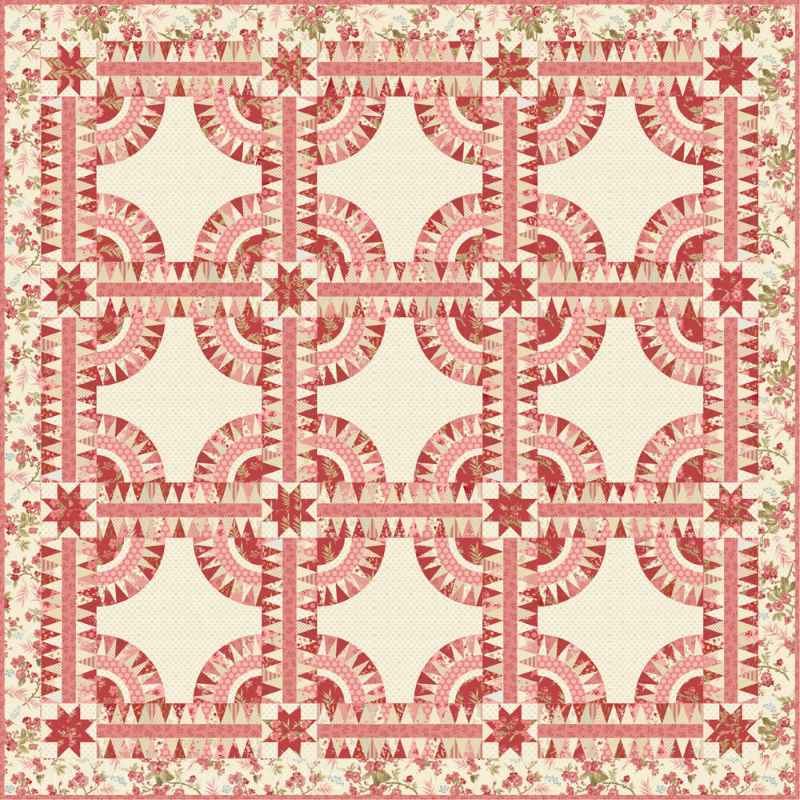 Modèle Patchwork Honeymoon de Edyta Sitar