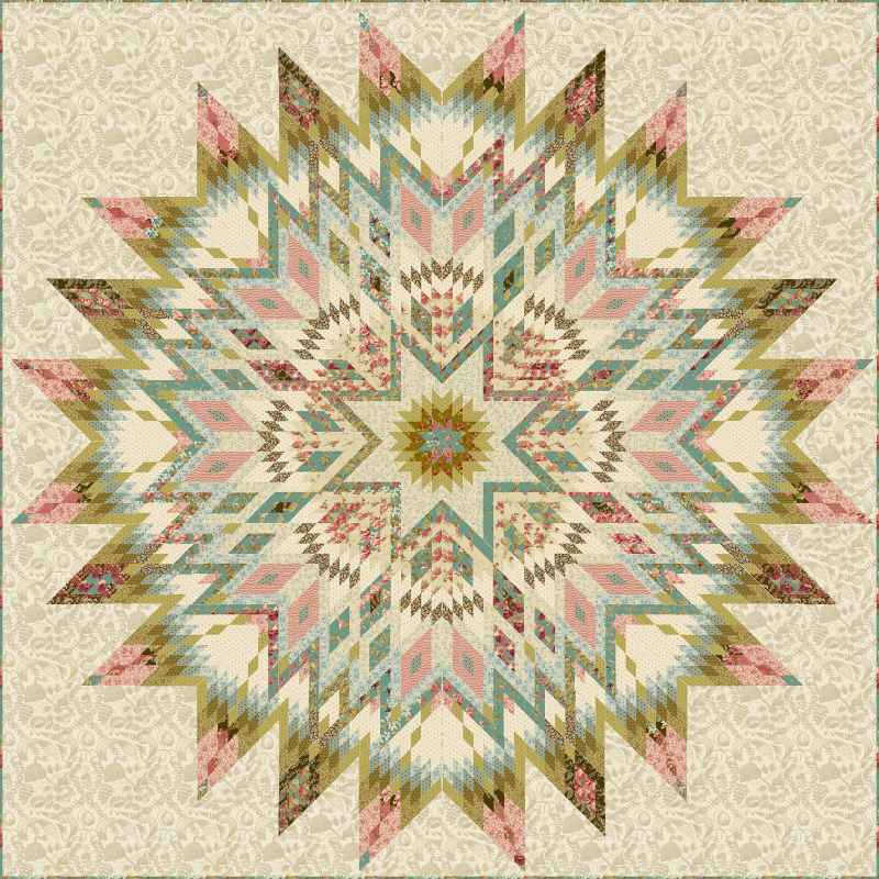 Modèle Patchwork Tahoe Primrose de Edyta Sitar