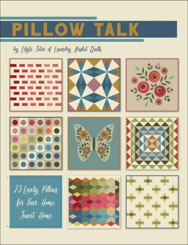 Livre Patchwork "Pillow Talk" de Edyta Sitar