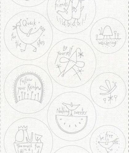 BOM "Sunshine & Lollipops" - Panneau à broder