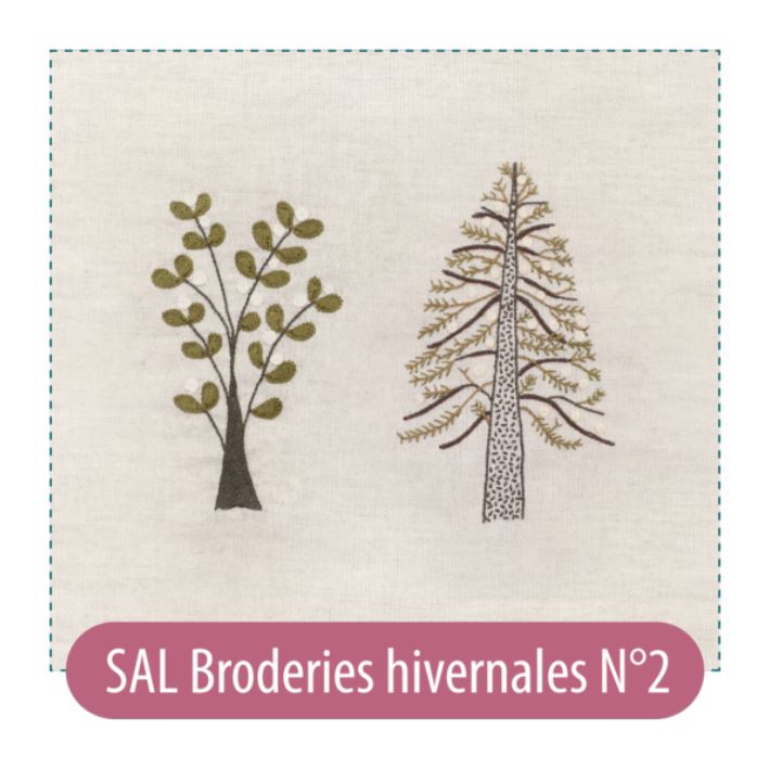 Kit Broderie Hivernales - N°2 (SAL)