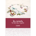 Carnet de dessins de broderie - Coeurs