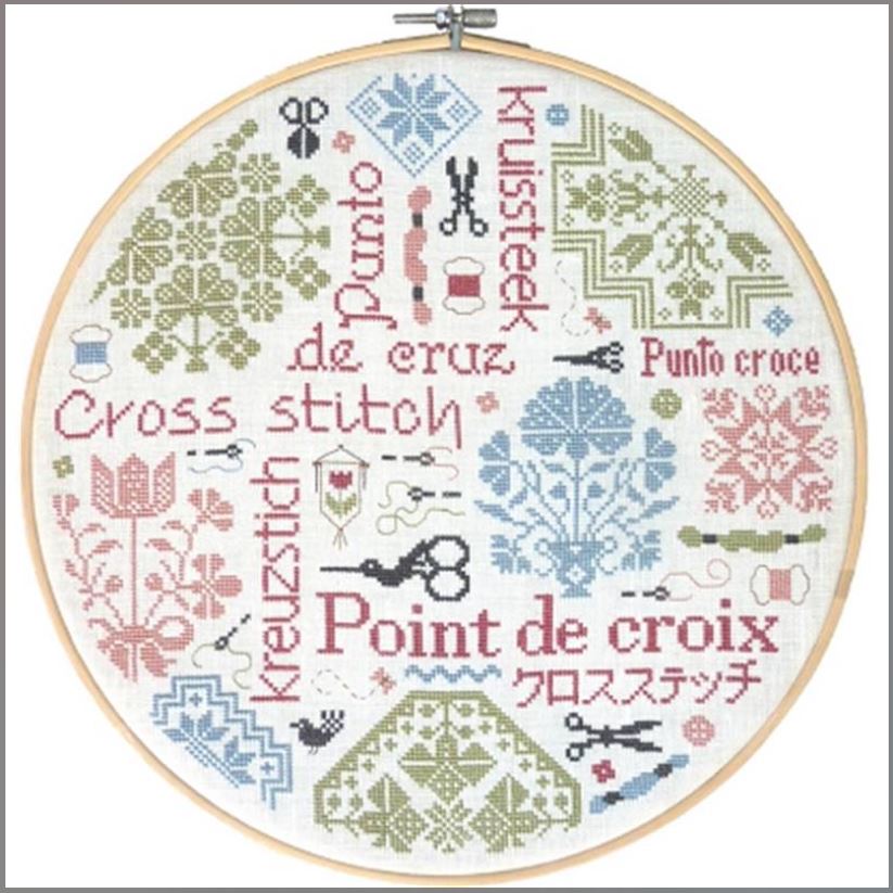 Modèle Points Comptés - Quaker de la Brodeuse