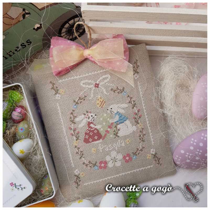 Modèle Points Comptés - Amoureux de Pâques