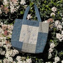 Modèle Patchwork _ Sac à Ouvrages Japonais Jardin Botanique