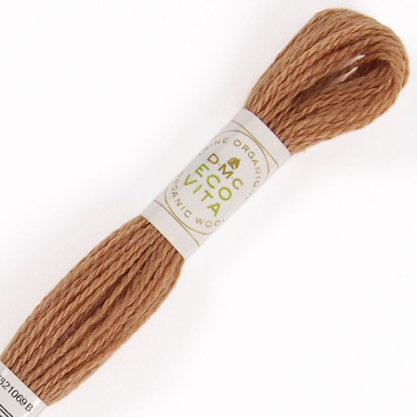 DMC Fil à Broder - Laine Eco Vita - Col. 101 Hénné des Sables
