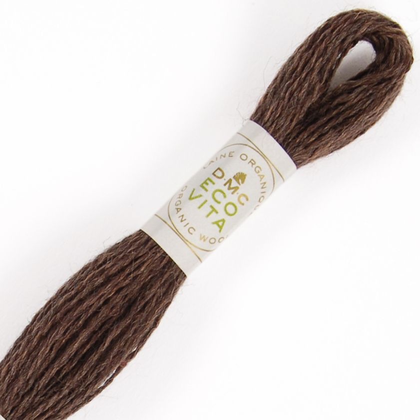 DMC Fil à Broder - Laine Eco Vita - Col. 103 Hénné des Terres