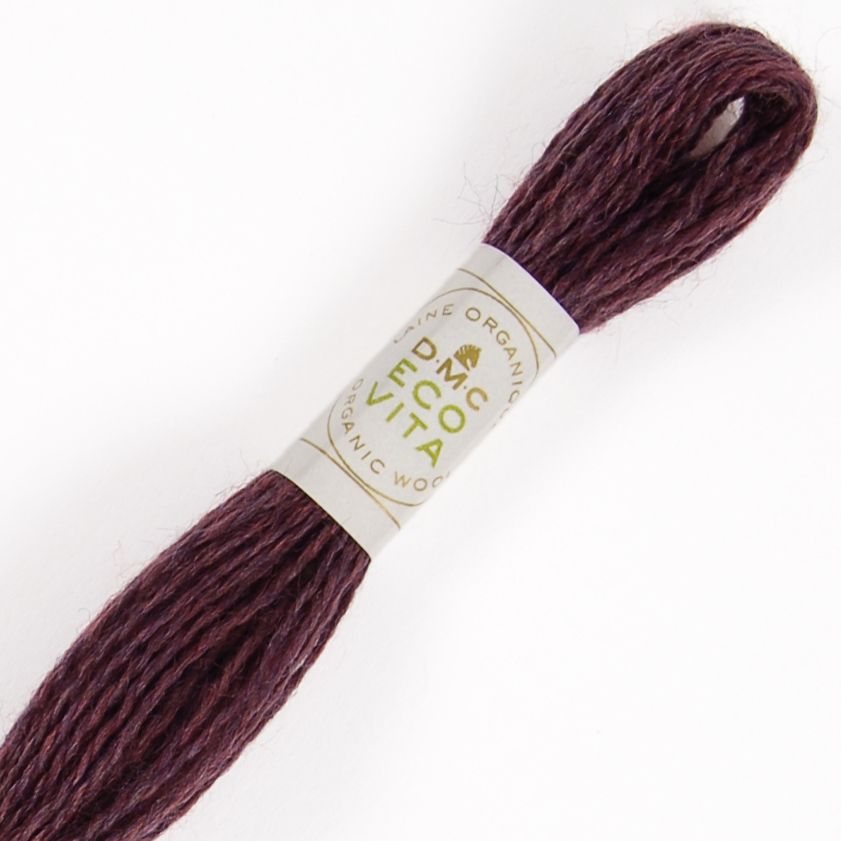 DMC Fil à Broder - Laine Eco Vita - Col. 503 Garance Cardinale