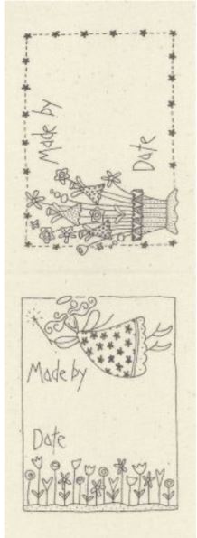 Etiquette Patchwork "My Angels" de Anni Downs