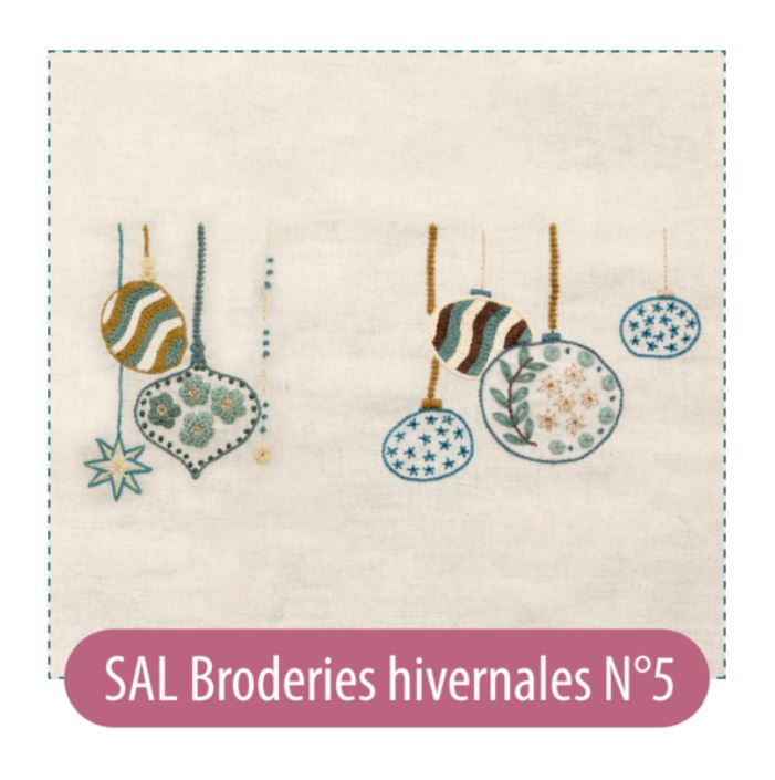 Kit Broderie Hivernales - N°5 (SAL)