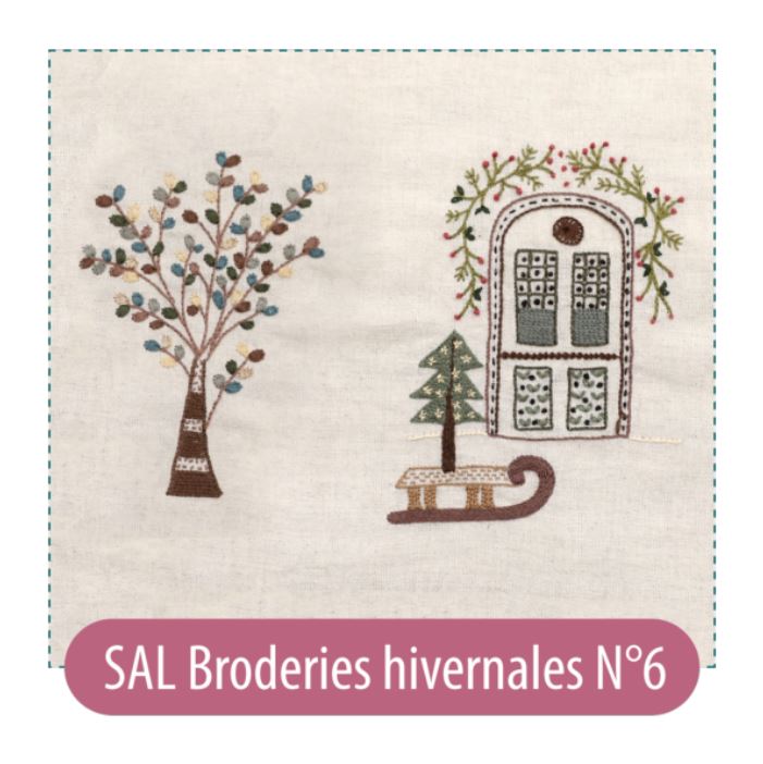 Kit Broderie Hivernales - N°6 (SAL)