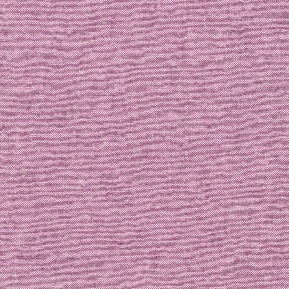 Tissu Métis Faux-uni Coton-Lin Mauve