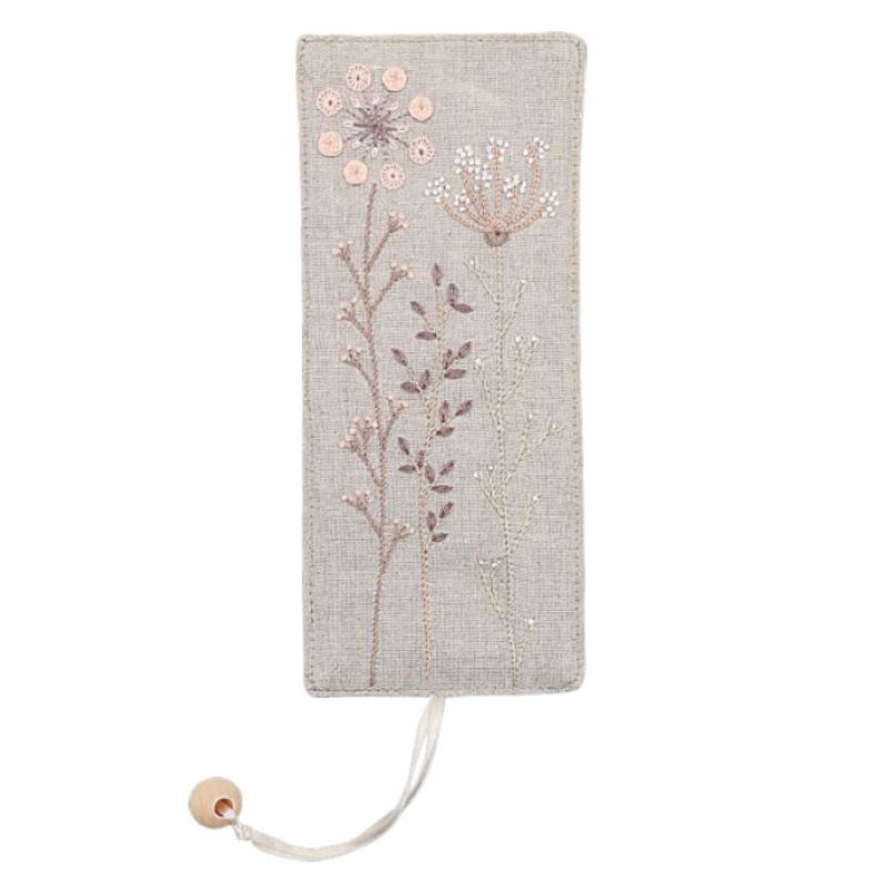 Kit Broderie "Marque Page Fleuri Paulette"