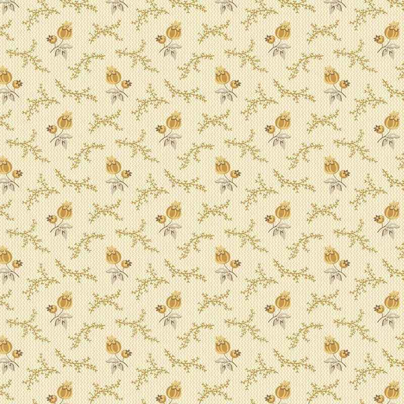 Tissu Patchwork Fernshaw John Yellow, Coupon