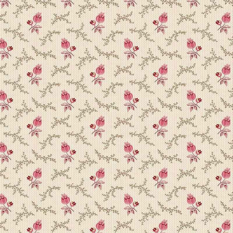 Tissu Patchwork Fernshaw John Pink, Coupon