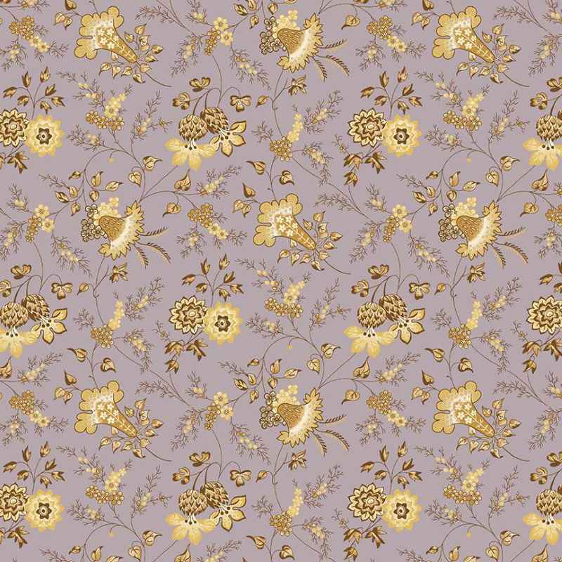 Tissu Patchwork Fernshaw Charles Purple, Coupon