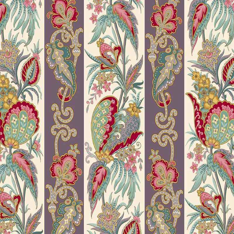 Tissu Patchwork Fernshaw Ron Purple