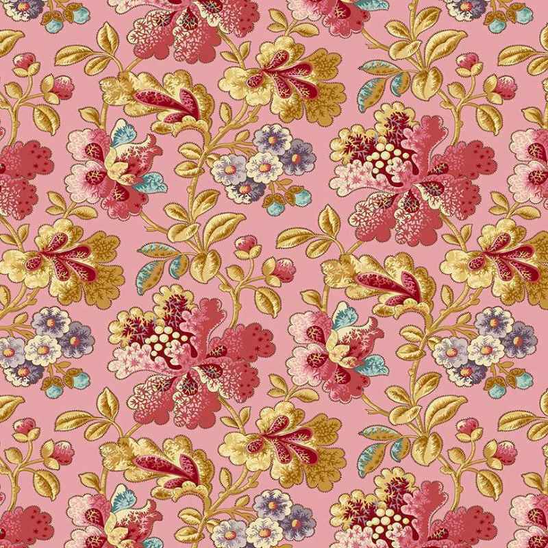 Tissu Patchwork Fernshaw Phiilip Pink, Coupon