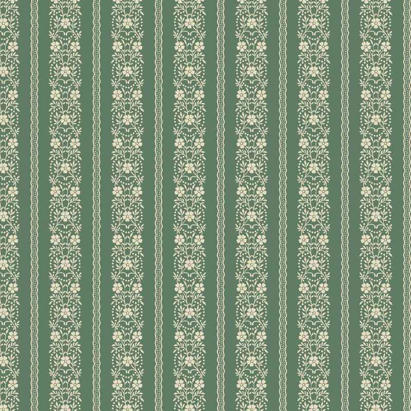 Tissu Patchwork Joy Garland Spruce