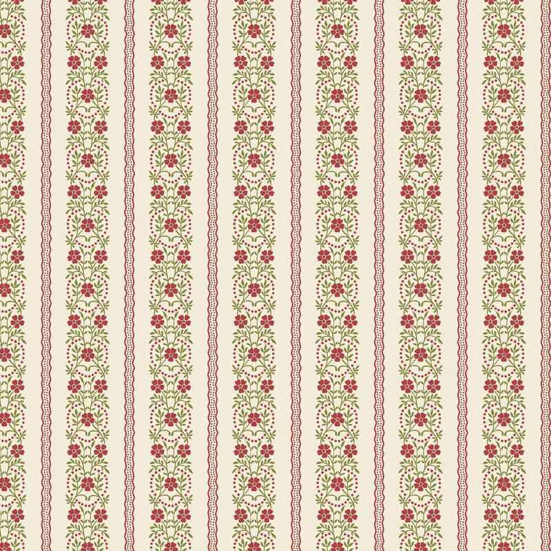 Tissu Patchwork Joy Garland Nutcracker