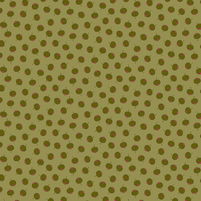 Tissu Patchwork Joy Cheers Evergreen