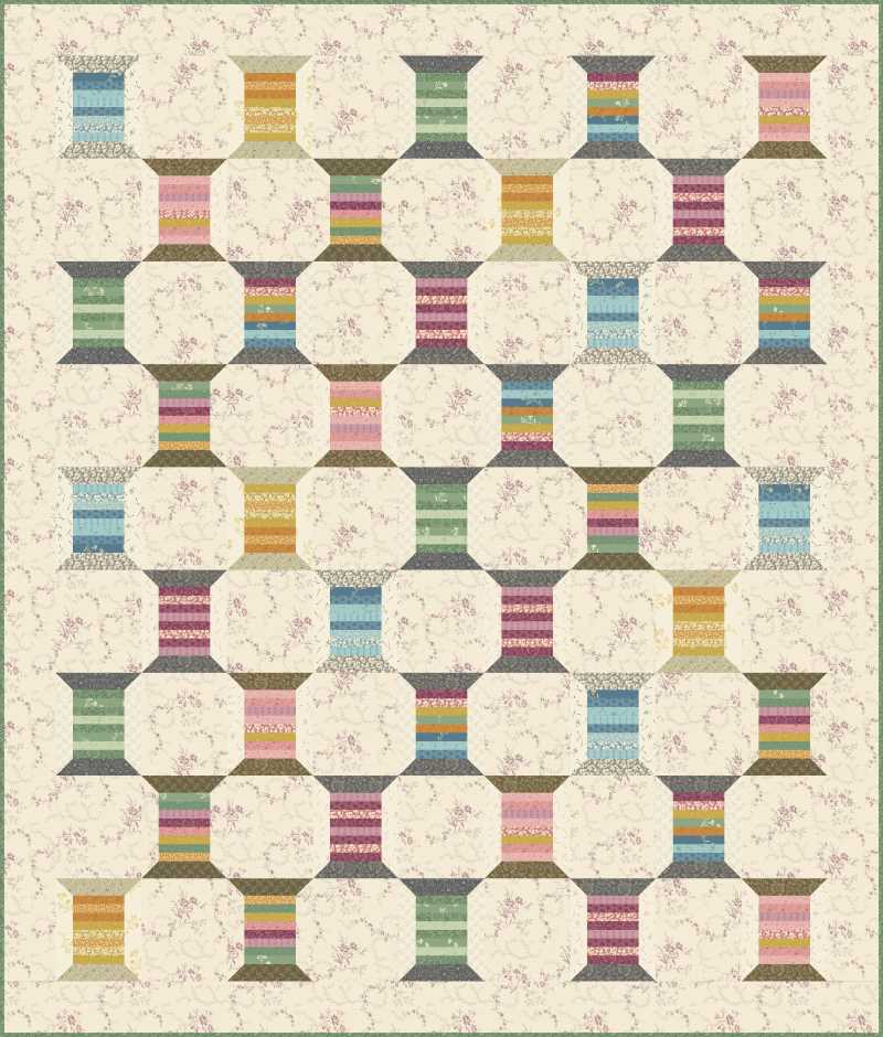 Modèle Patchwork Variegated Thread de Edyta Sitar