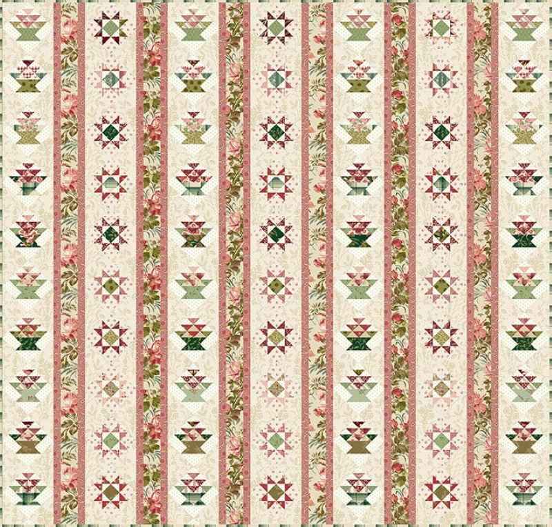 Modèle Patchwork Christmas Creek de Edyta Sitar