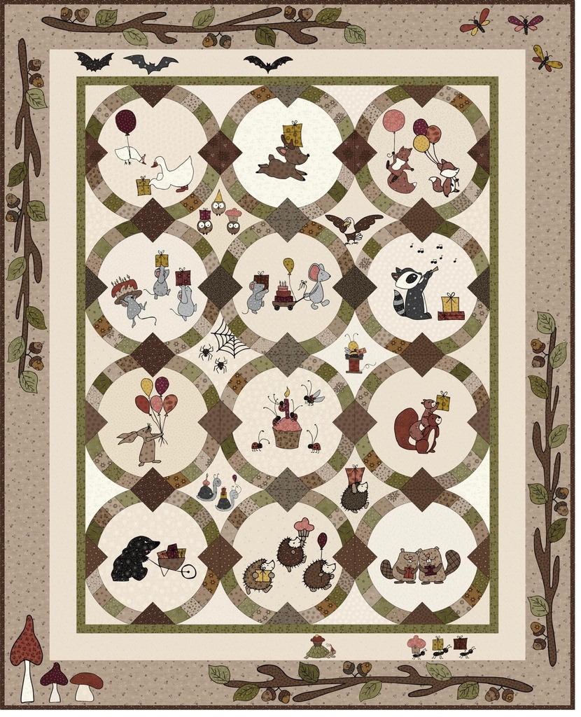 BOM 2025 "Dans les Bois..." - Quilt my Design - Pré-Commande