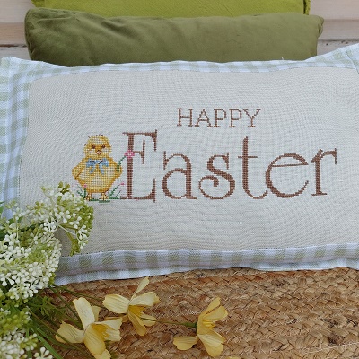 Modèle de Point Compté - Joyeuses Pâques