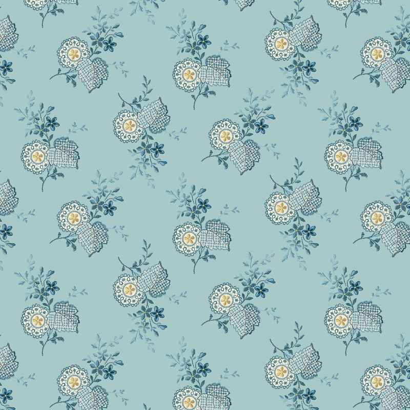 Tissu Patchwork Beach House Plumeria Powder