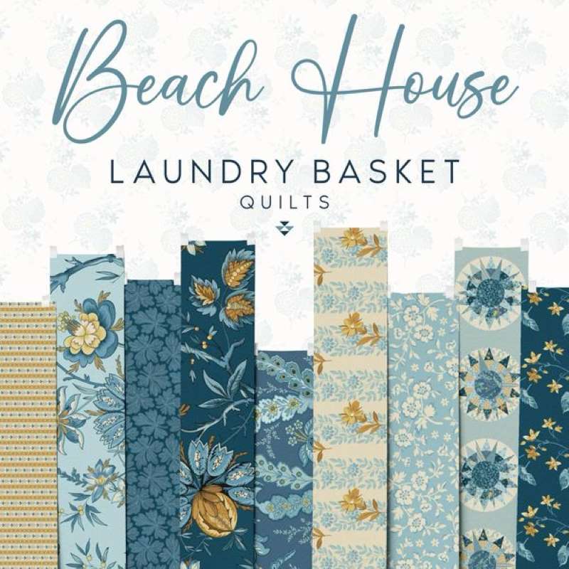 Tissu Patchwork Collection Beach House, 30 Coupons 50x55cm