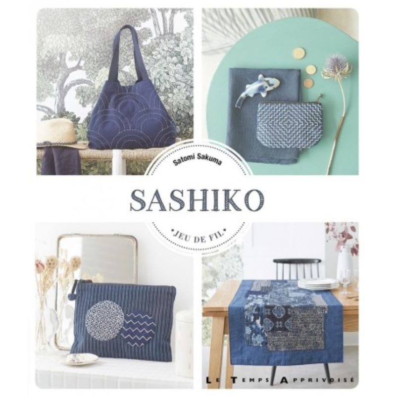 Livre Sashiko - Jeu de Fil de Satomi Sakura