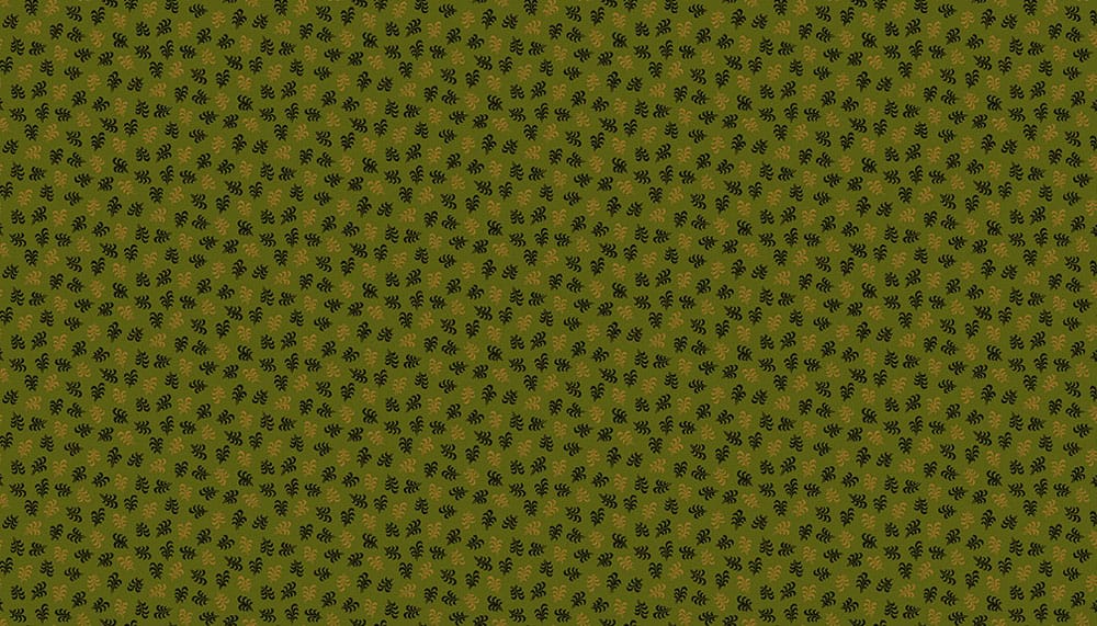 Tissu Patchwork Trinket 2020 _ Flourish Dark Green