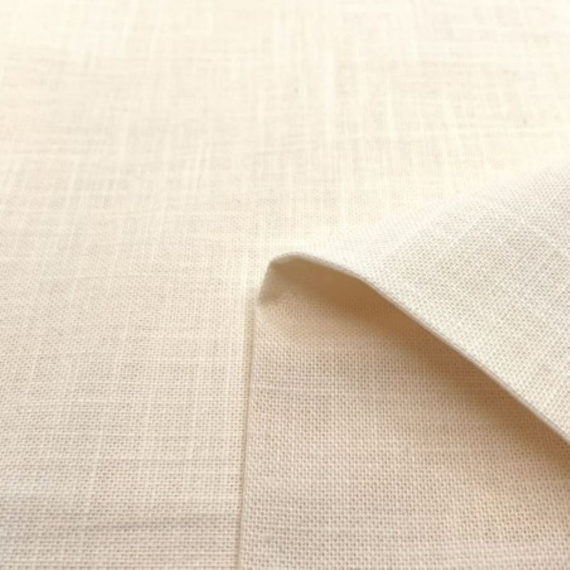 Tissu Japonais Métis Faux-Unis Blanc Cassé