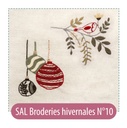 Kit Broderie Hivernales - N°10 (SAL)