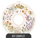 Kit Broderie "Couronne d'été"