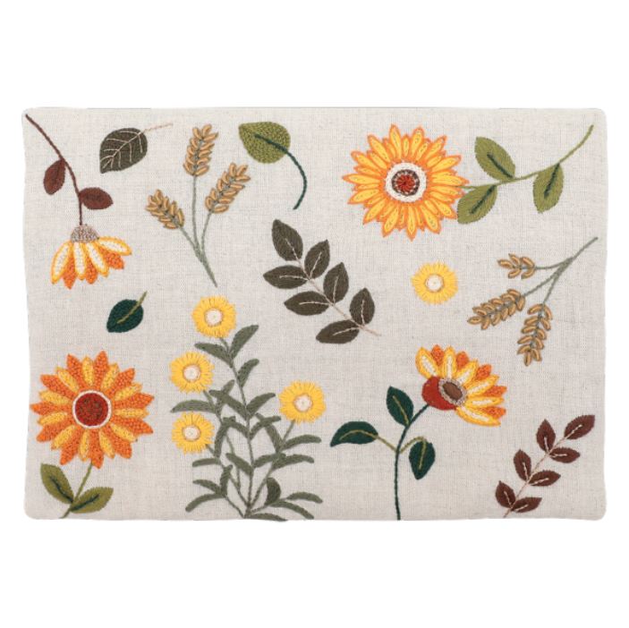 Kit Broderie "Pochette Fleurie Eva"