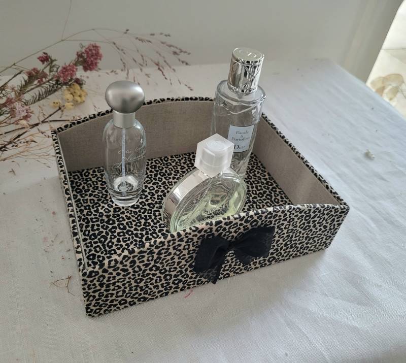 Tuto Cartonnage - Plateau Parfum Nenette