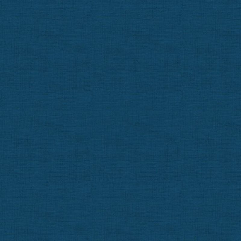 Tissu Patchwork Linen Texture Bleu Marine, Coupon