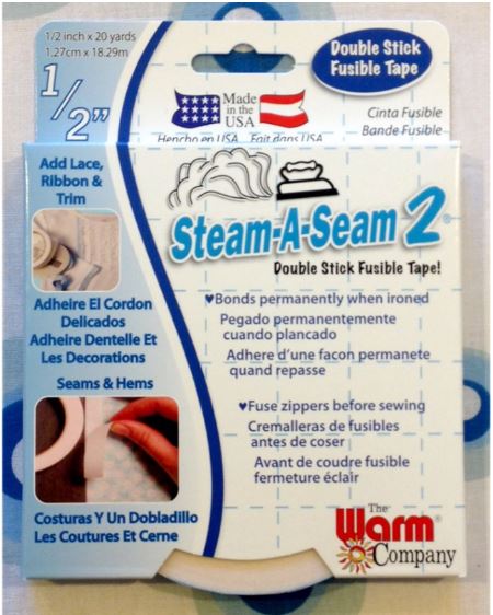 Steam-a-Seam 2 1/2" pour Biais thermocollant double face