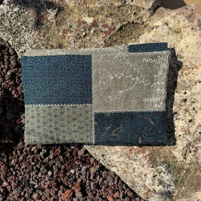 Modèle Patchwork _ Pochette à Ouvrage Jardin Botanique