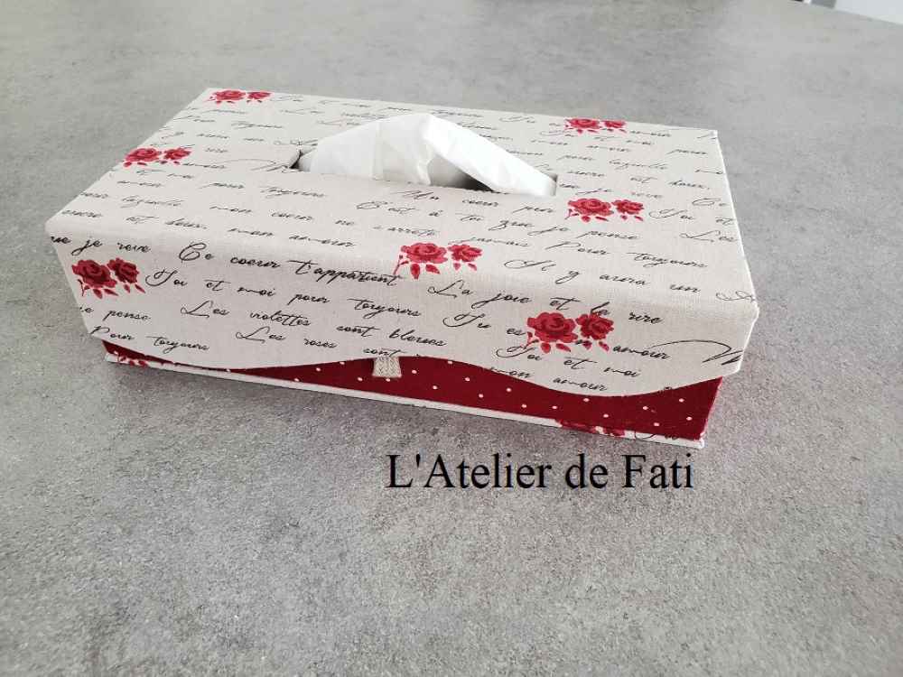 Tuto : Une boîte à mouchoirs - Les créations d'Ulane